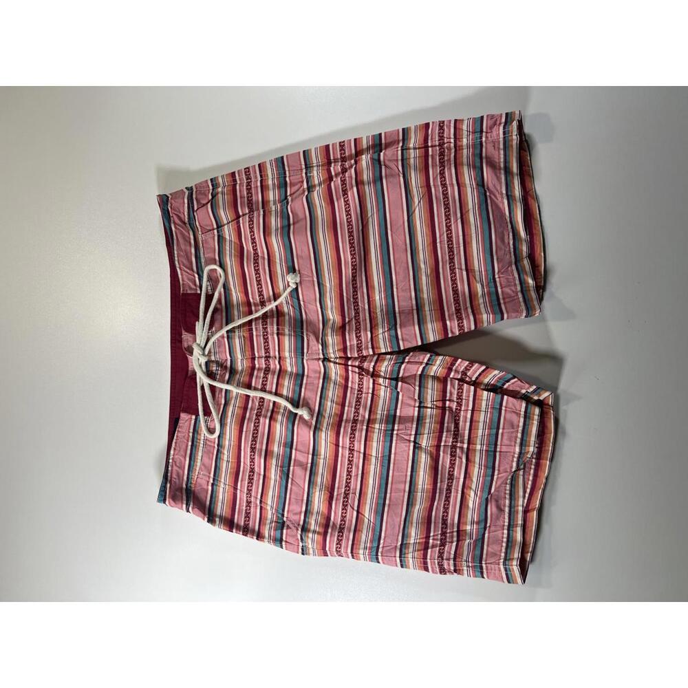 Vintage Pendleton pin Striped Drawstring Shorts 34